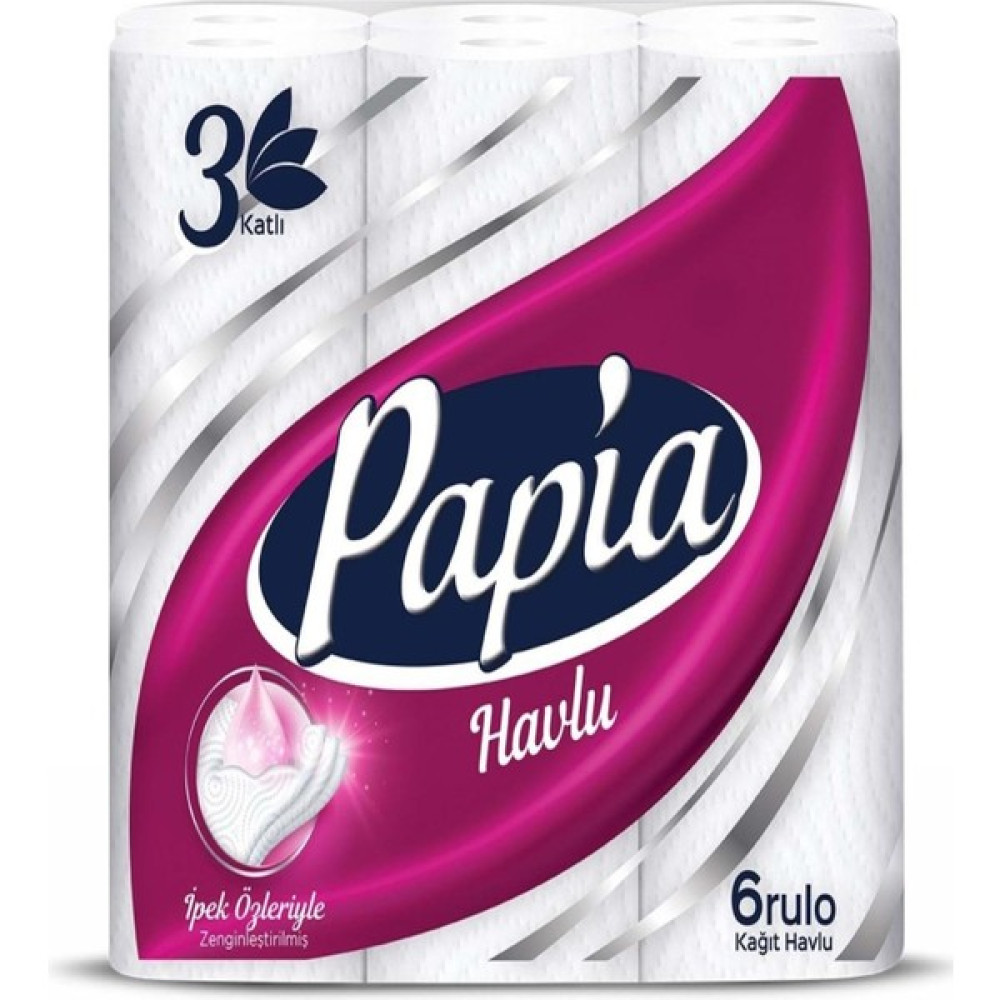 Papia Havlu 6 Lı Ipek Kağıt Havlu Fiyatı