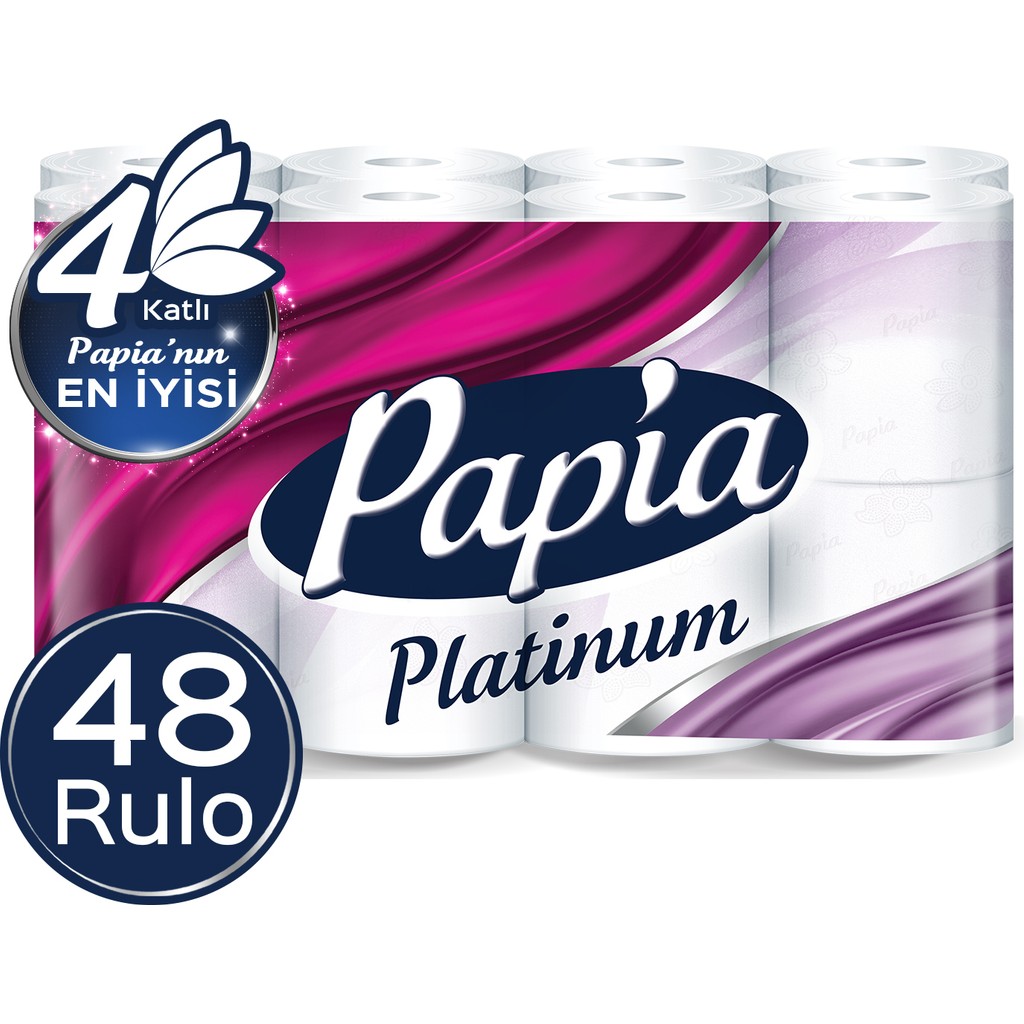 Papia Platinum Tuvalet Kağıdı 48 Rulo Tuvalet Kağıdı Fiyatı