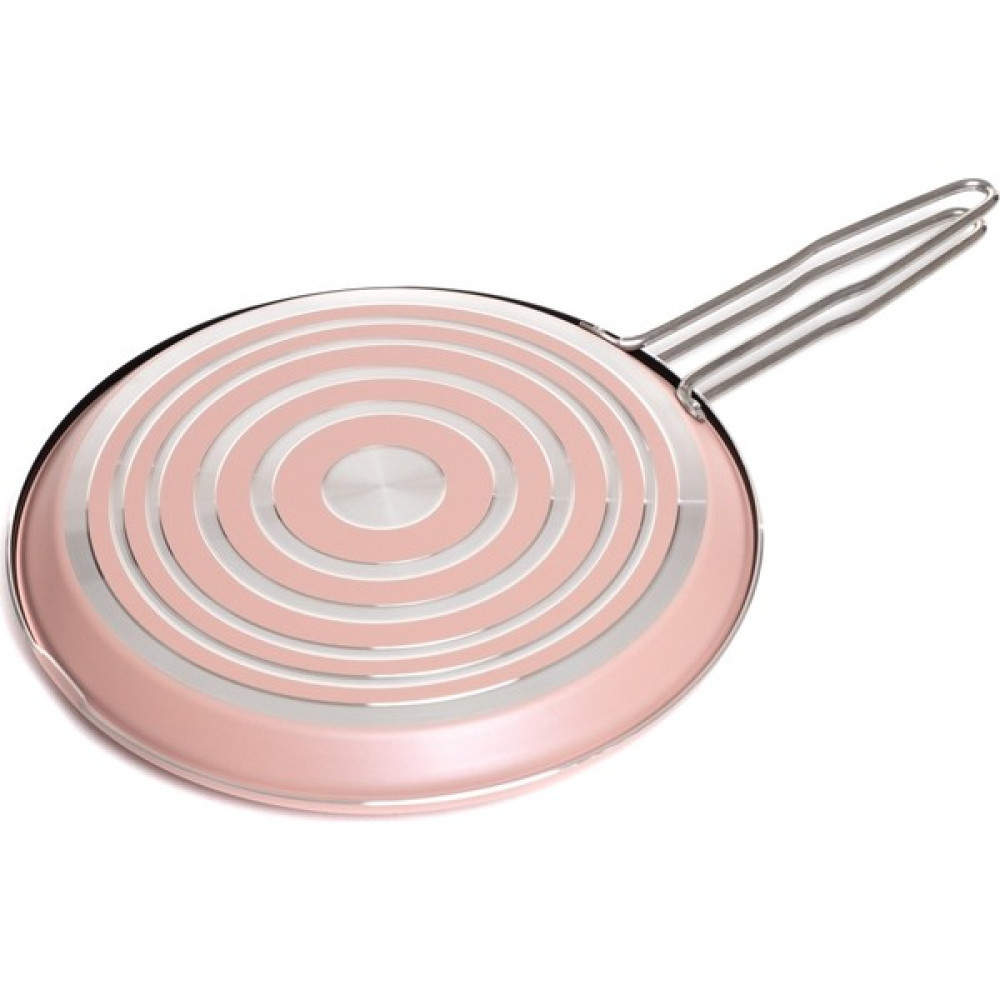 Papilla Balık Menemen Krep Tavası Kapaklı 28 cm Pembe Tavalar Fiyatı