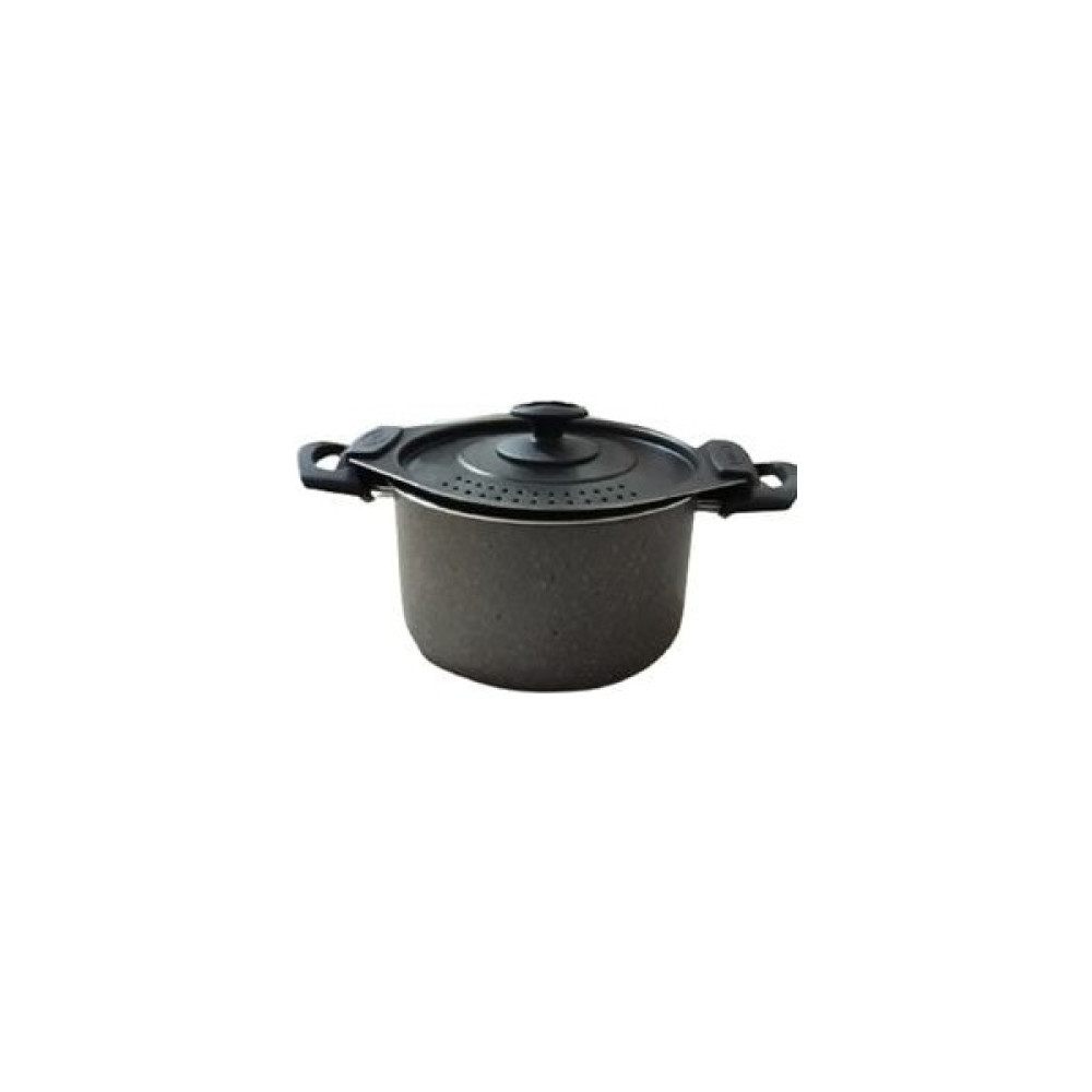 Papilla Siyah Makarna Tenceresi Spaghetti Pot 20 cm Tencere Süzgeçli 20CM Tencere / Tava Setleri Fiyatı