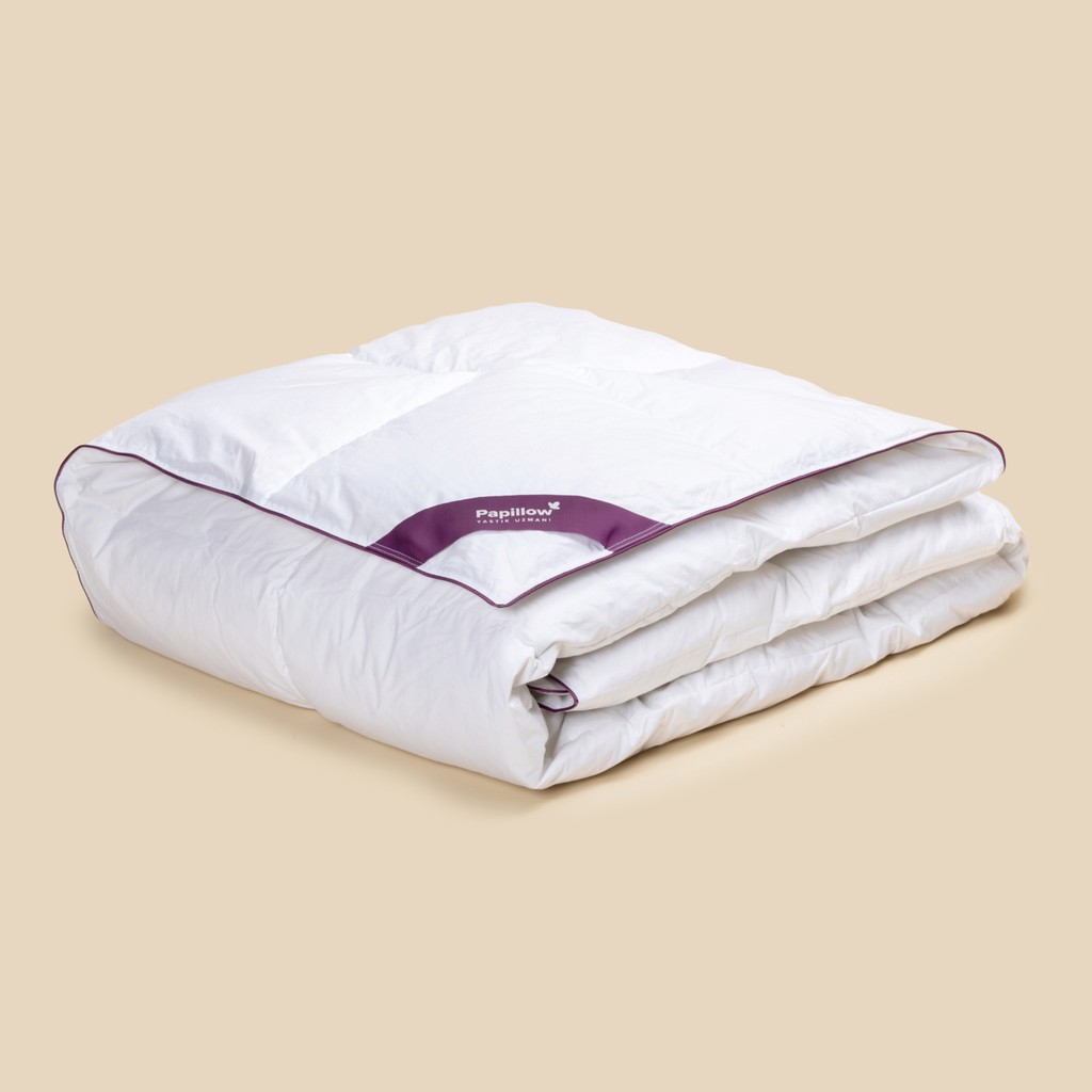 Papıllow Luxury Duvet 90 Kaz Tüyü Yorgan 195*215 - Beyaz - 195 x 215 cm Yorgan Fiyatı