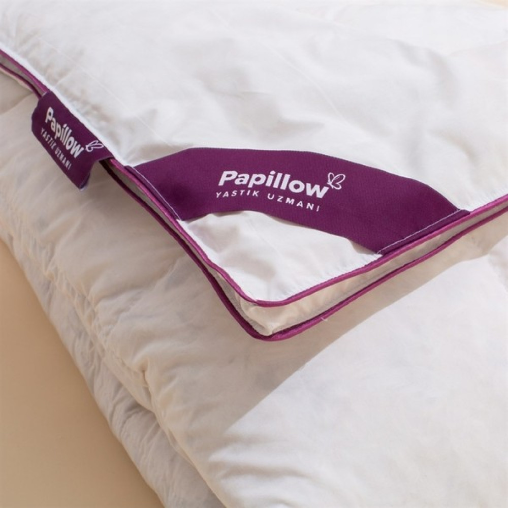Papillow Luxury Duvet Excellent Kaz Tüyü Battal Yorgan 215*235 King Size - Beyaz - 215 x 235 cm Yorgan Fiyatı