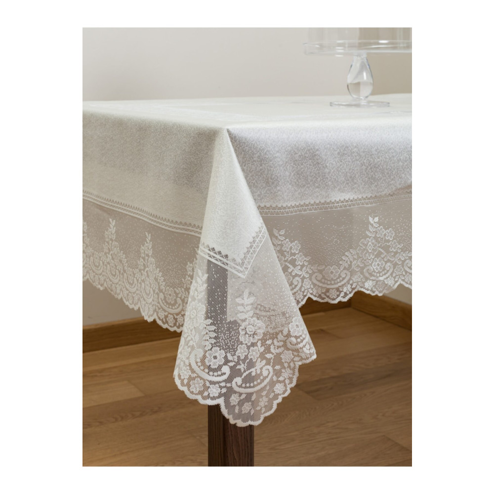 Papion Home Çini Desenli Örme Masa Örtüsü 140 x 220 Beden Masa Örtüsü Fiyatı