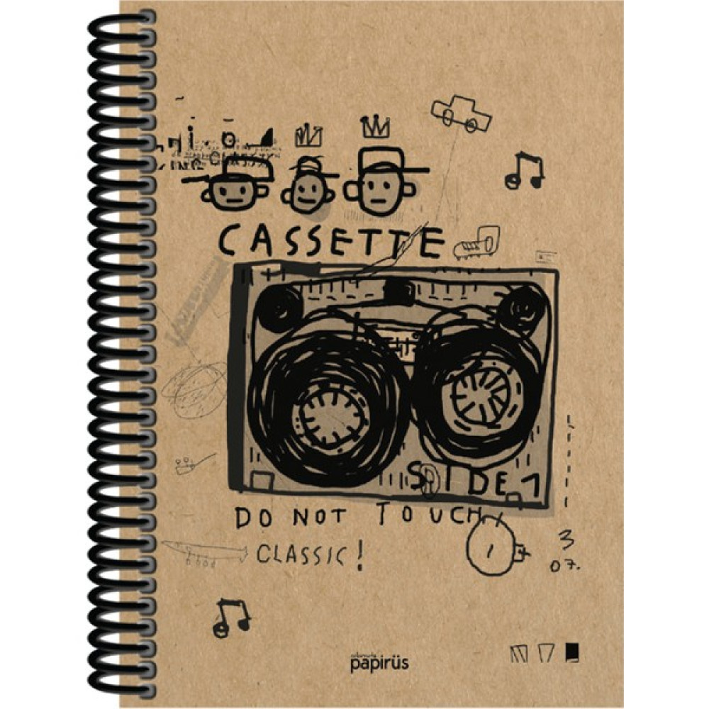 Papirüs Kraft Sert Kapak Defter 100YP 17X24CM Düz Oto Boyaları Fiyatı