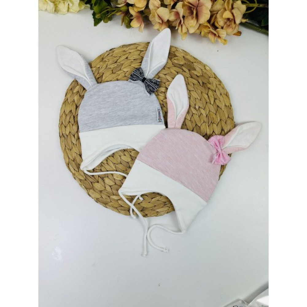 Papyon Baby Kids Tavşan Kulaklı Kız Bebek 2'li Penye Bere Seti (28 Cm) Bebek Şapkası Fiyatı