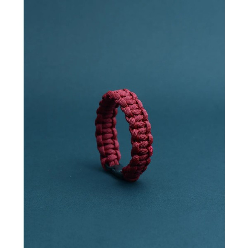 Paracord Bordo Bileklik - 18cm Saat ve Bileklik Aksesuarı Fiyatı