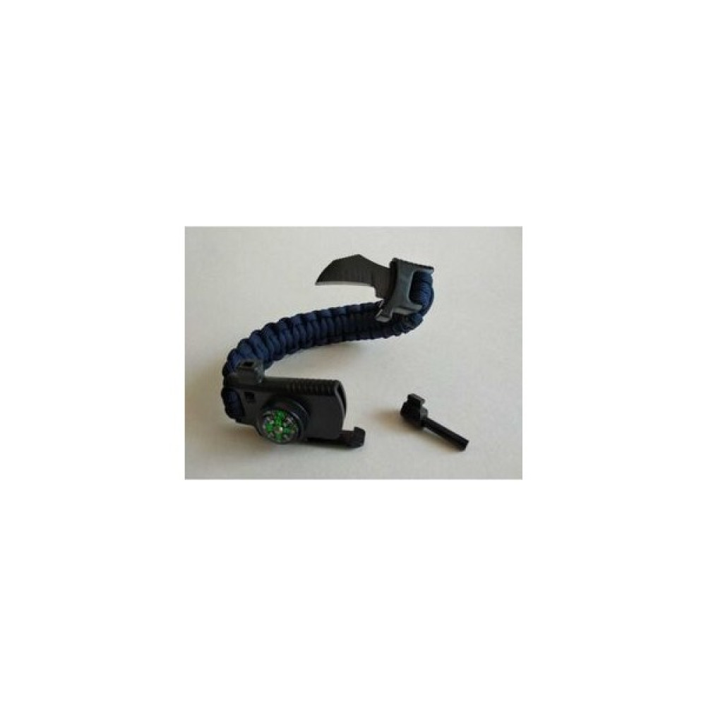 Paracord Cobra Model Bıçaklı Pusulalı Ateş Başlatıcılı Survival Bileklik - L Oto Boyaları Fiyatı