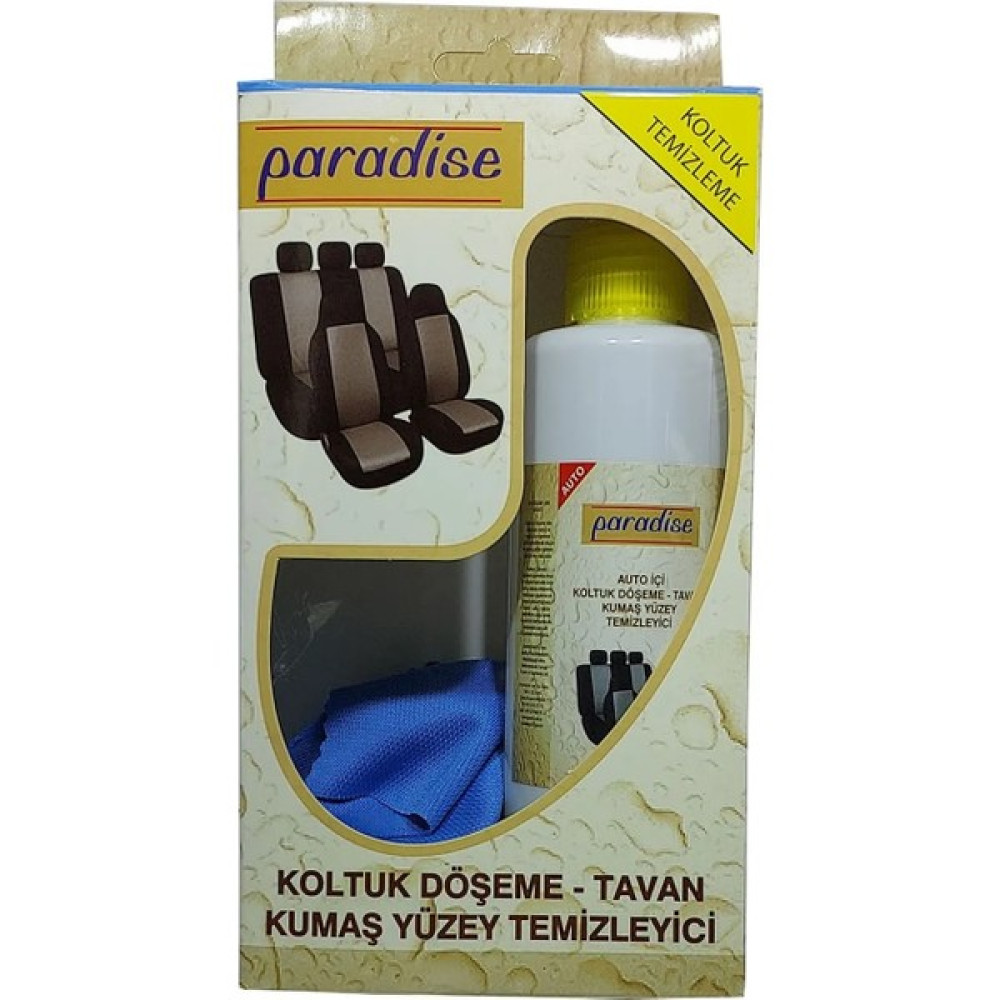 Paradise 2 Adet Güçlü Leke Çıkarıcı, Araç Temizleme Spreyi Koltuk, Tavan, Döşeme Kumaş Temizleyici 250 ml Torpido Bakımı Fiyatı