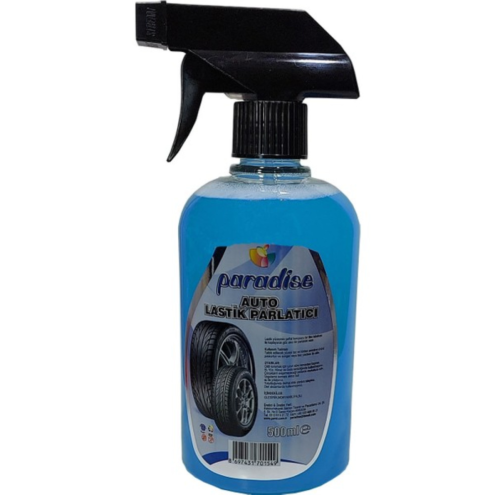 Paradise 500 ml Lastik ve Tampon Parlatıcı ve Siyahlandırıcı Lastikler Fiyatı