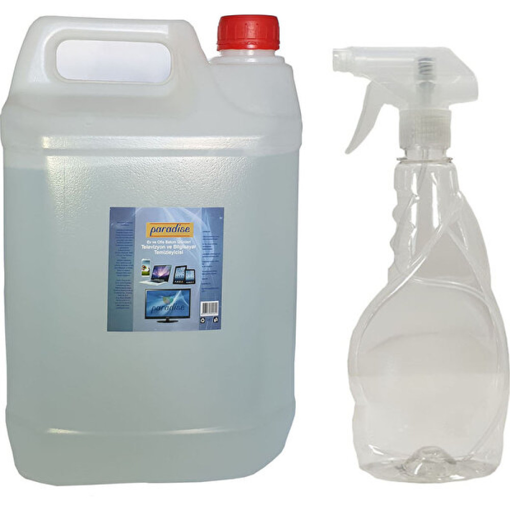 Paradise Akıllı Tahta Temizleyici Okul, Sınıflar Için Hijyen 5 Lt + Boş Sprey Şişe Temizlik Malzemeleri Fiyatı