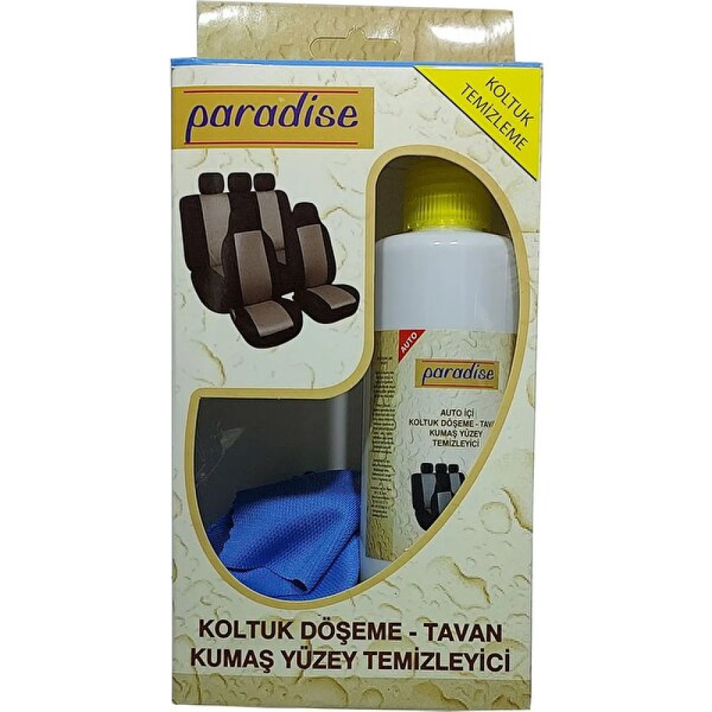 Paradise Güçlü Leke Çıkarıcı, Araç Temizleme Spreyi Koltuk, Tavan, Döşeme Kumaş Temizleyici 250 ml Torpido Bakımı Fiyatı