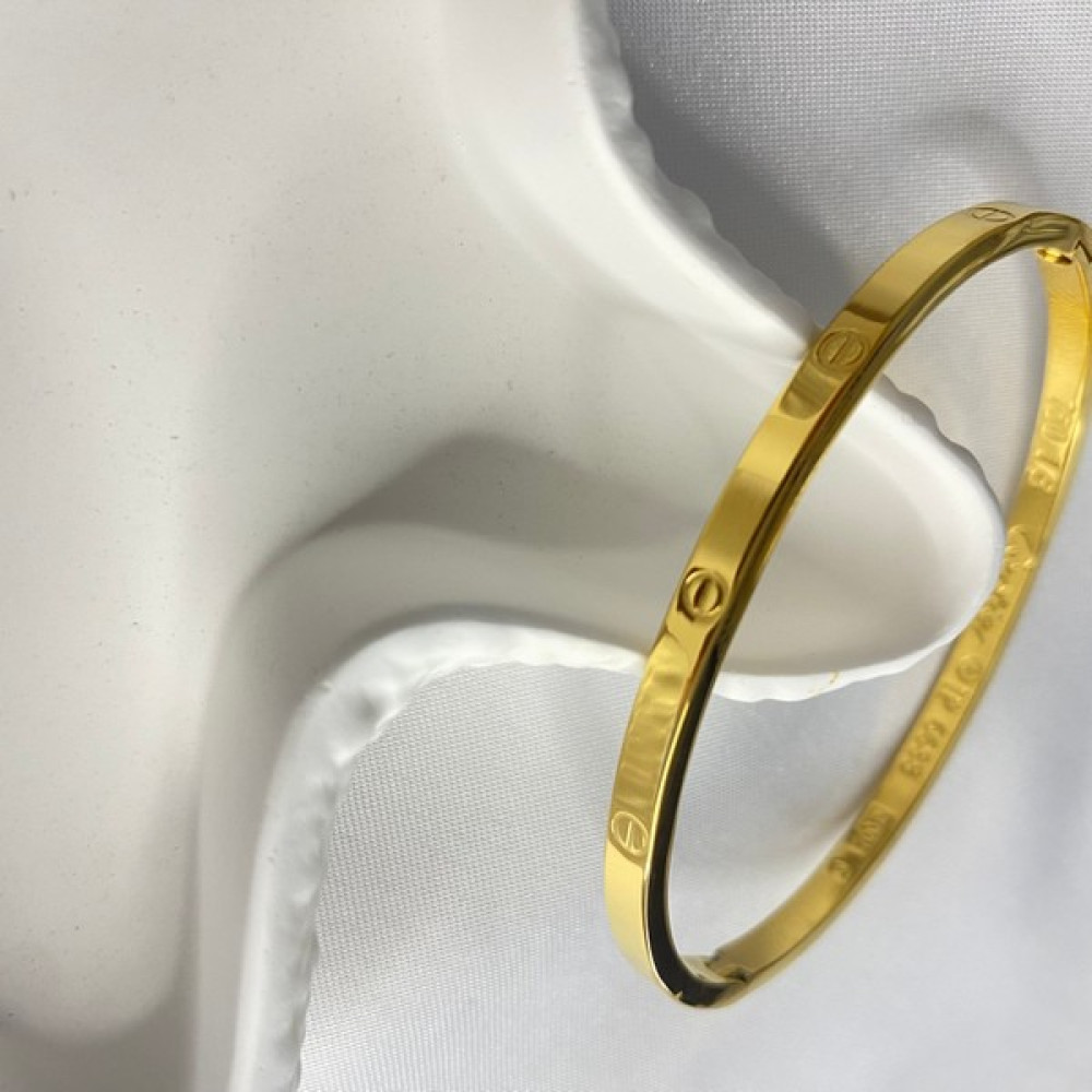 Paradoks Store 4X65 mm Ince Gold Cartier Çelik Bileklik Altın, Takı & Aksesuar Fiyatı