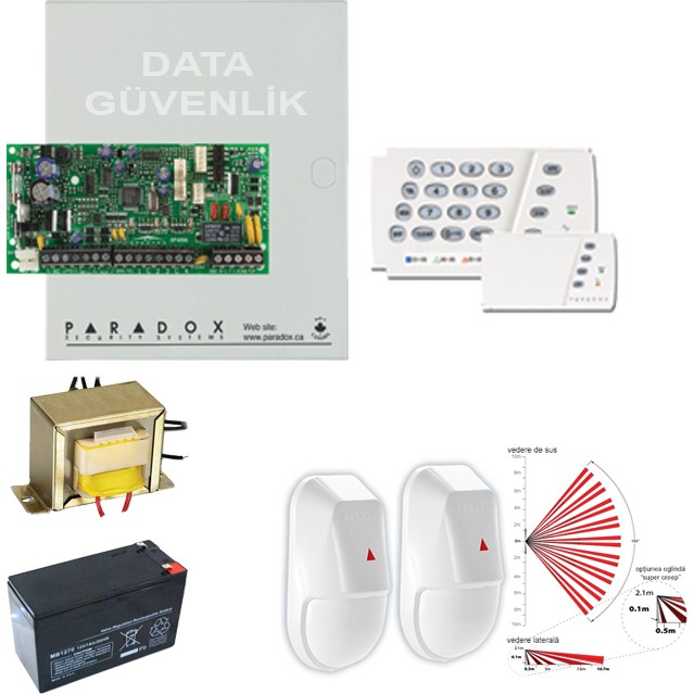 Paradox Alarm Sistemi Set 2 - Data Güvenlik Diğer Fiyatı