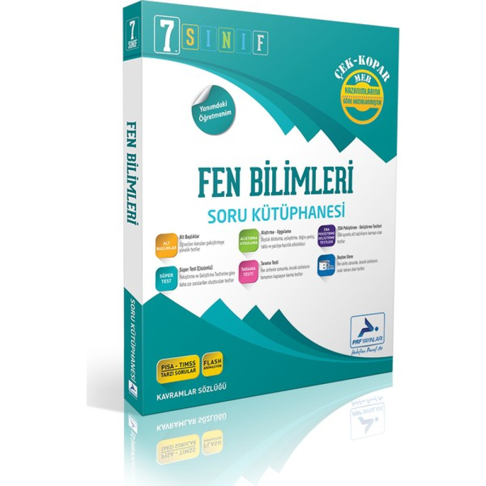 Paraf Yayınları 7. Sınıf Fen Bilimleri Soru Kütüphanesi Fen - Bilişim ve Teknoloji Fiyatı