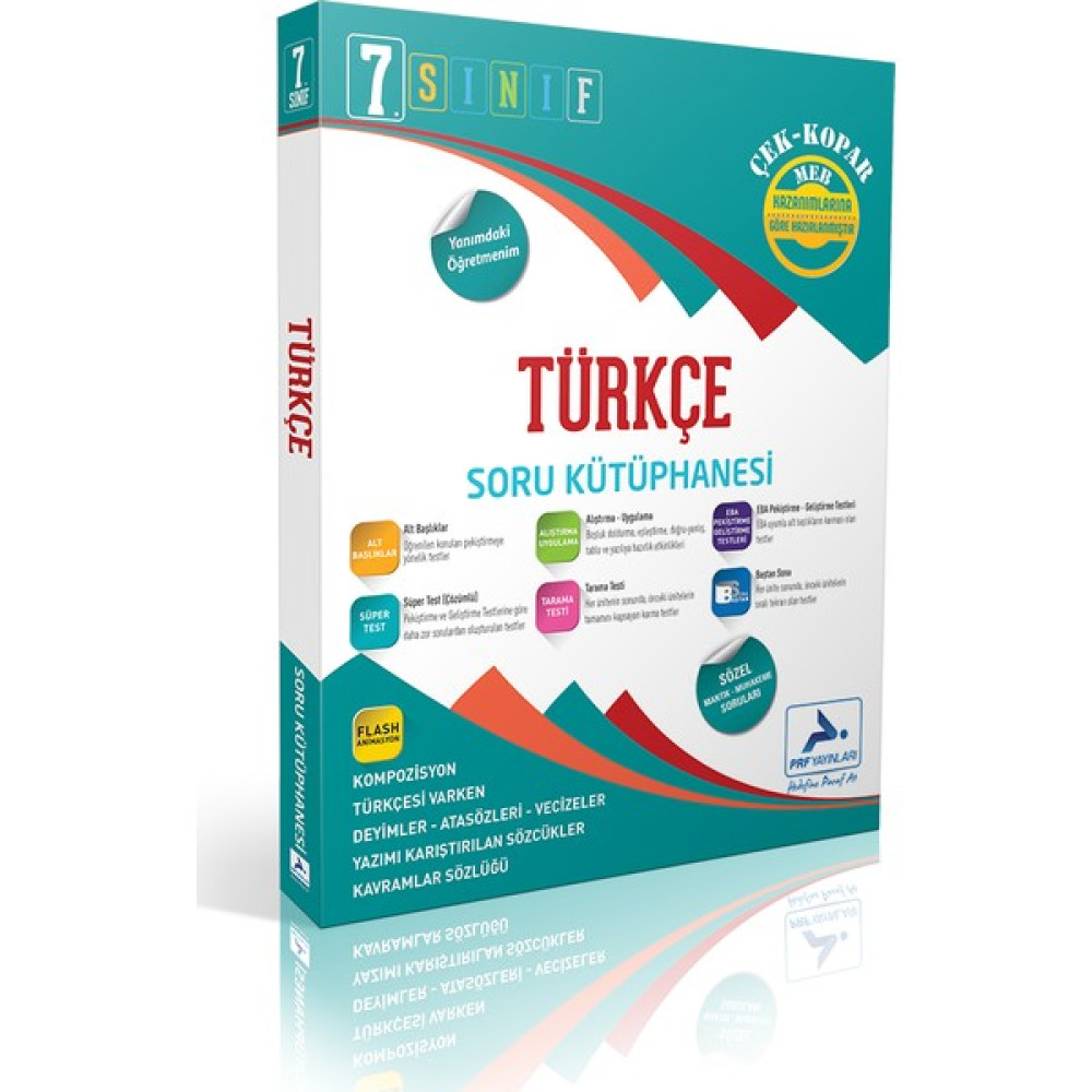 Paraf Yayınları 7. Sınıf Türkçe Soru Kütüphanesi Türkçe Fiyatı