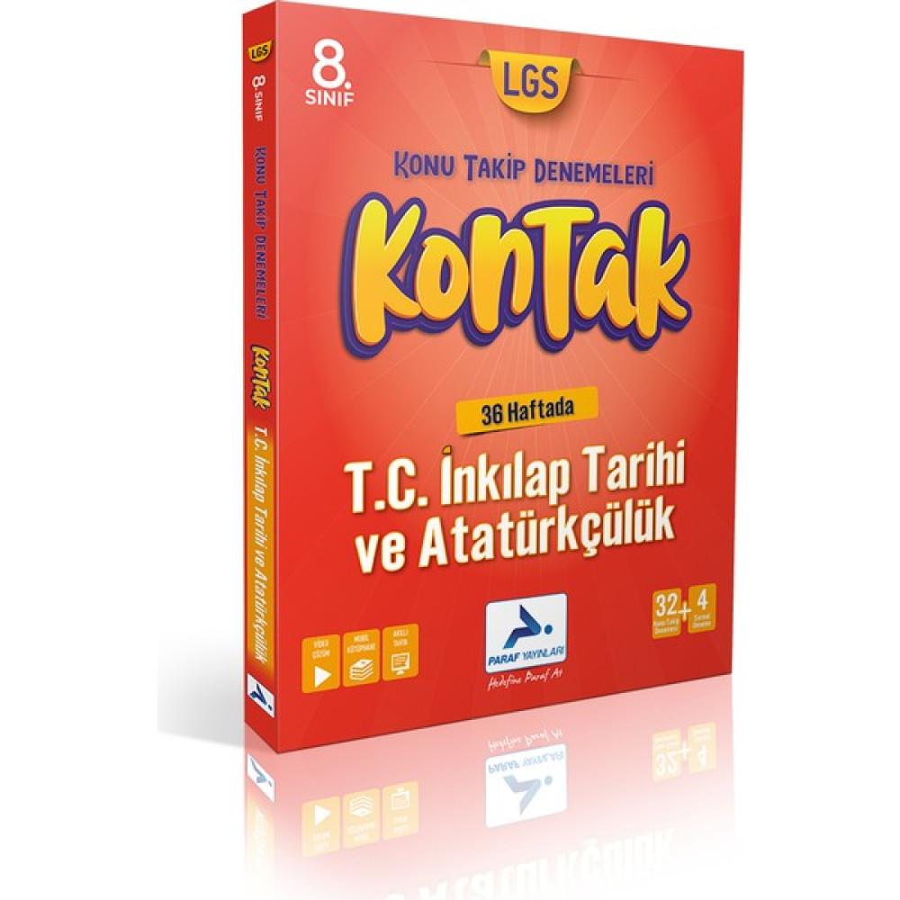 Paraf Yayınları 8. Sınıf T.C. İnkılap Tarihi ve Atatürkçülük Konu Takip Denemeleri Kaynak Kitapları Fiyatı