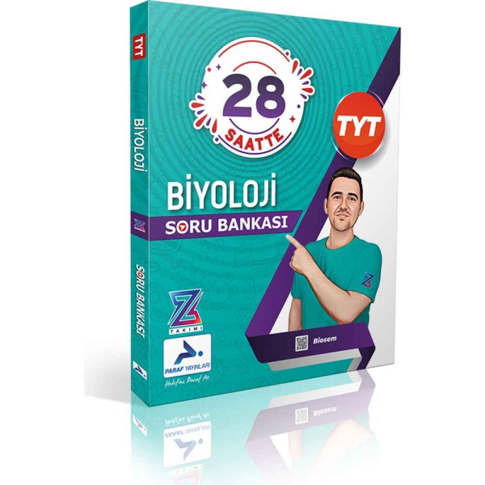 Paraf Yayınları Biosem Z Takımı TYT Biyoloji Video Soru Bankası Temel Yeterlilik Testi (TYT) Fiyatı