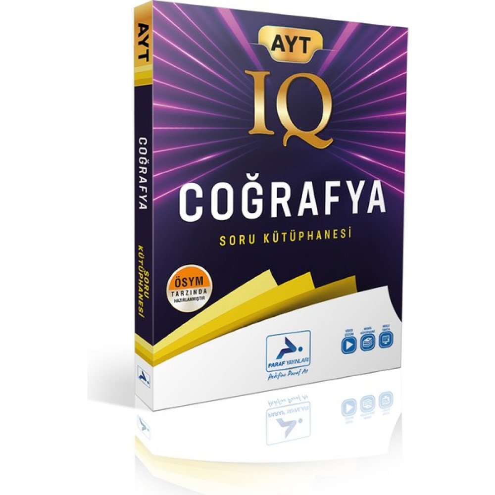 Paraf Yayınları Paraf Ayt Iq Coğrafya Soru Kütüphanesi Temel Yeterlilik Testi (TYT) Fiyatı