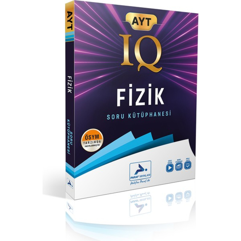 Paraf Yayınları Paraf Ayt Iq Fizik Soru Kütüphanesi Temel Yeterlilik Testi (TYT) Fiyatı