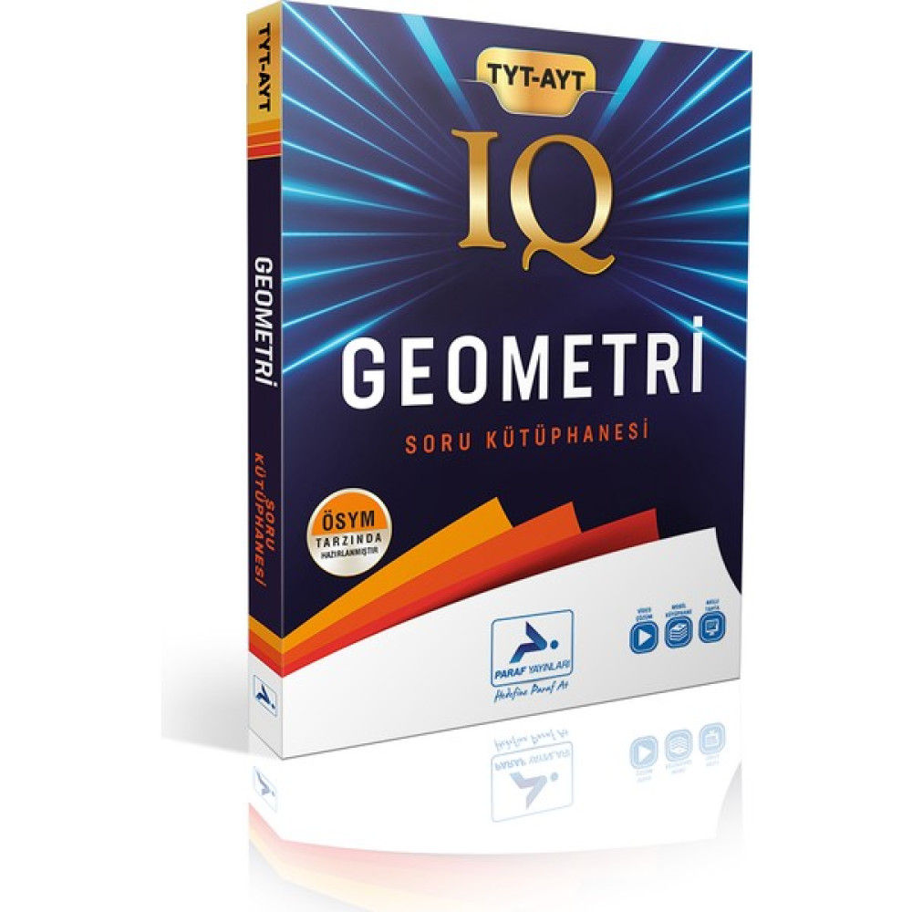 Paraf Yayınları Paraf Tyt-Ayt Iq Geometri Soru Kütüphanesi Temel Yeterlilik Testi (TYT) Fiyatı