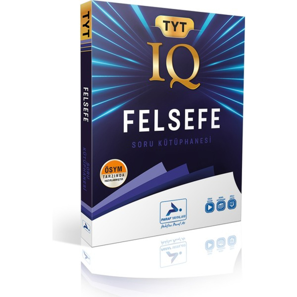 Paraf Yayınları Paraf Tyt Iq Felsefe Soru Kütüphanesi Temel Yeterlilik Testi (TYT) Fiyatı