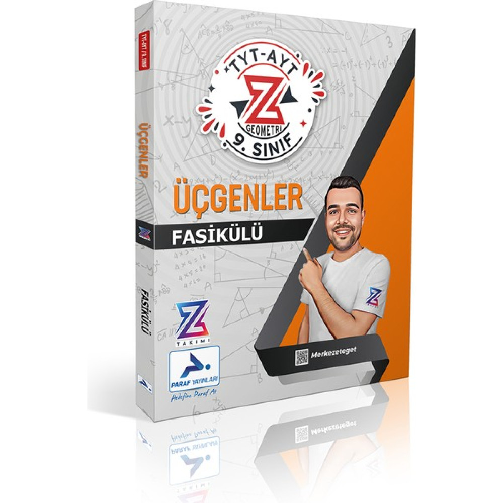 Paraf Yayınları Z Takım TYT - AYT Geometri Üçgenler Video Ders Anlatım Kitabı Temel Yeterlilik Testi (TYT) Fiyatı