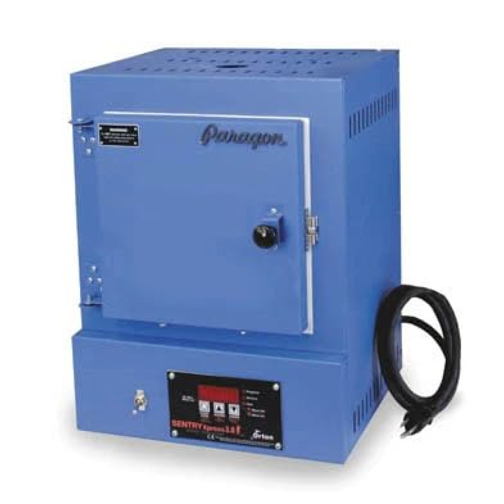 Paragon SC3 Fiber Kiln with Sentry 3 Key Control Board Width 7 3/4" x Depth 8" x Height 7 3/4" 120v 15amp 2000 F