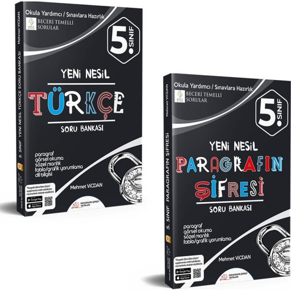 Paragrafın Şifresi 5. Sınıf Yeni Nesil Türkçe + Paragraf Soru Seti Yeni 2022 Kaynak Kitapları Fiyatı