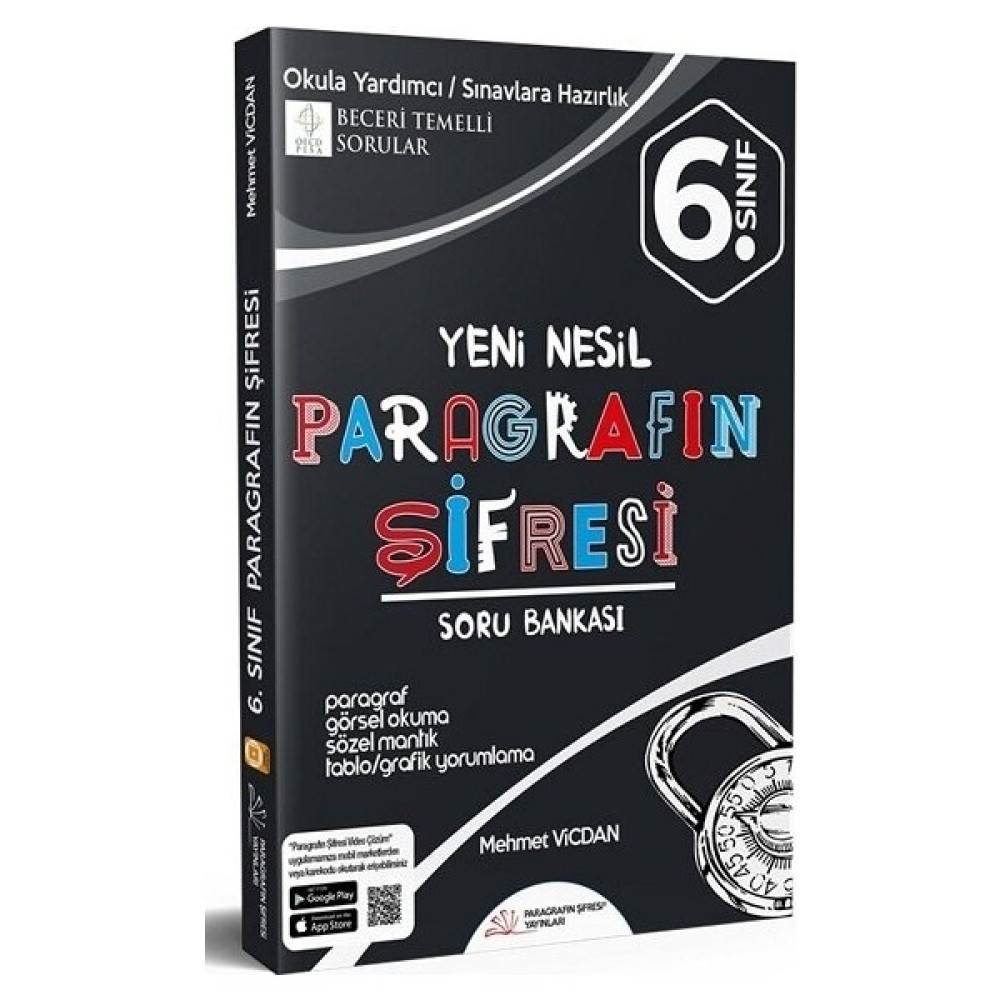 Paragrafın Şifresi 6. Sınıf Yeni Nesil Paragrafın Şifresi Soru Bankası Kaynak Kitapları Fiyatı