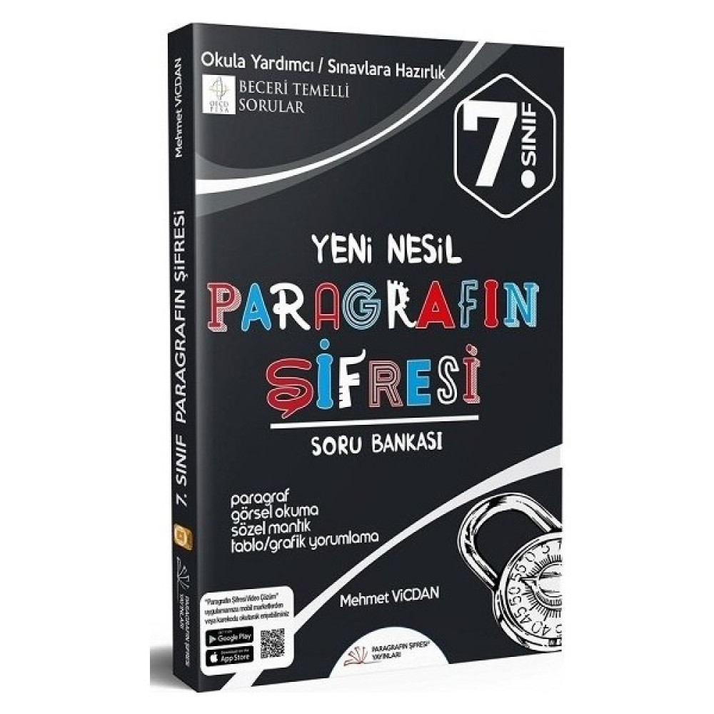 Paragrafın Şifresi 7. Sınıf Yeni Nesil Paragrafın Şifresi Soru Bankası Kaynak Kitapları Fiyatı