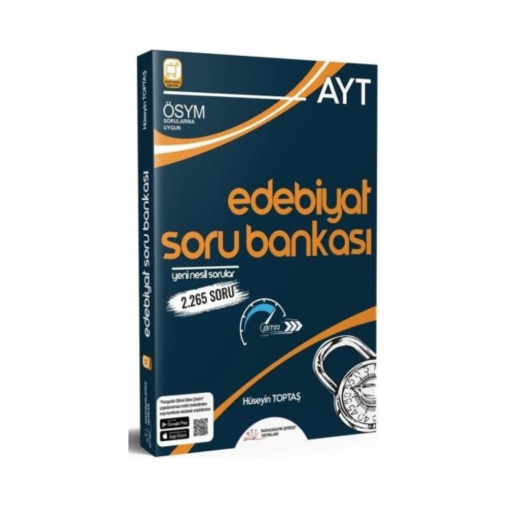Paragrafın Şifresi AYT Edebiyat Soru Bankası Temel Yeterlilik Testi (TYT) Fiyatı