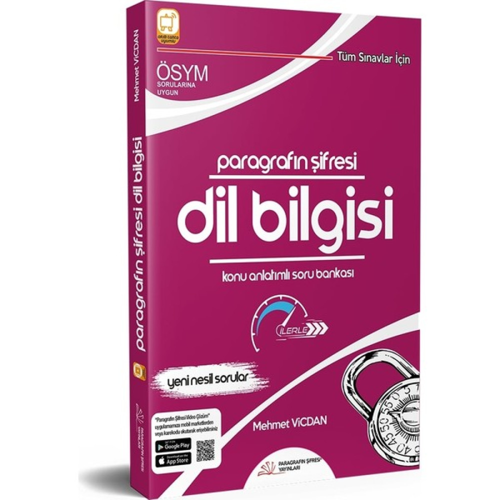 Paragrafın Şifresi Dil Bilgisi Konu Anlatımlı Soru Bankası Paragrafın Şifresi Yayıncılık Ders Sınav Kitapları Fiyatı