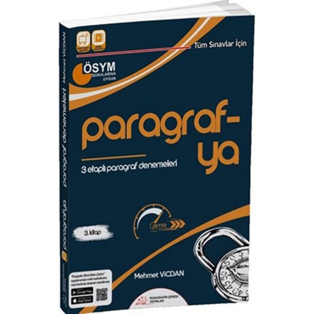 Paragrafın Şifresi Paragrafya 3 Etaplı Paragraf Denemeleri 2020 - Mehmet Vicdan Temel Yeterlilik Testi (TYT) Fiyatı