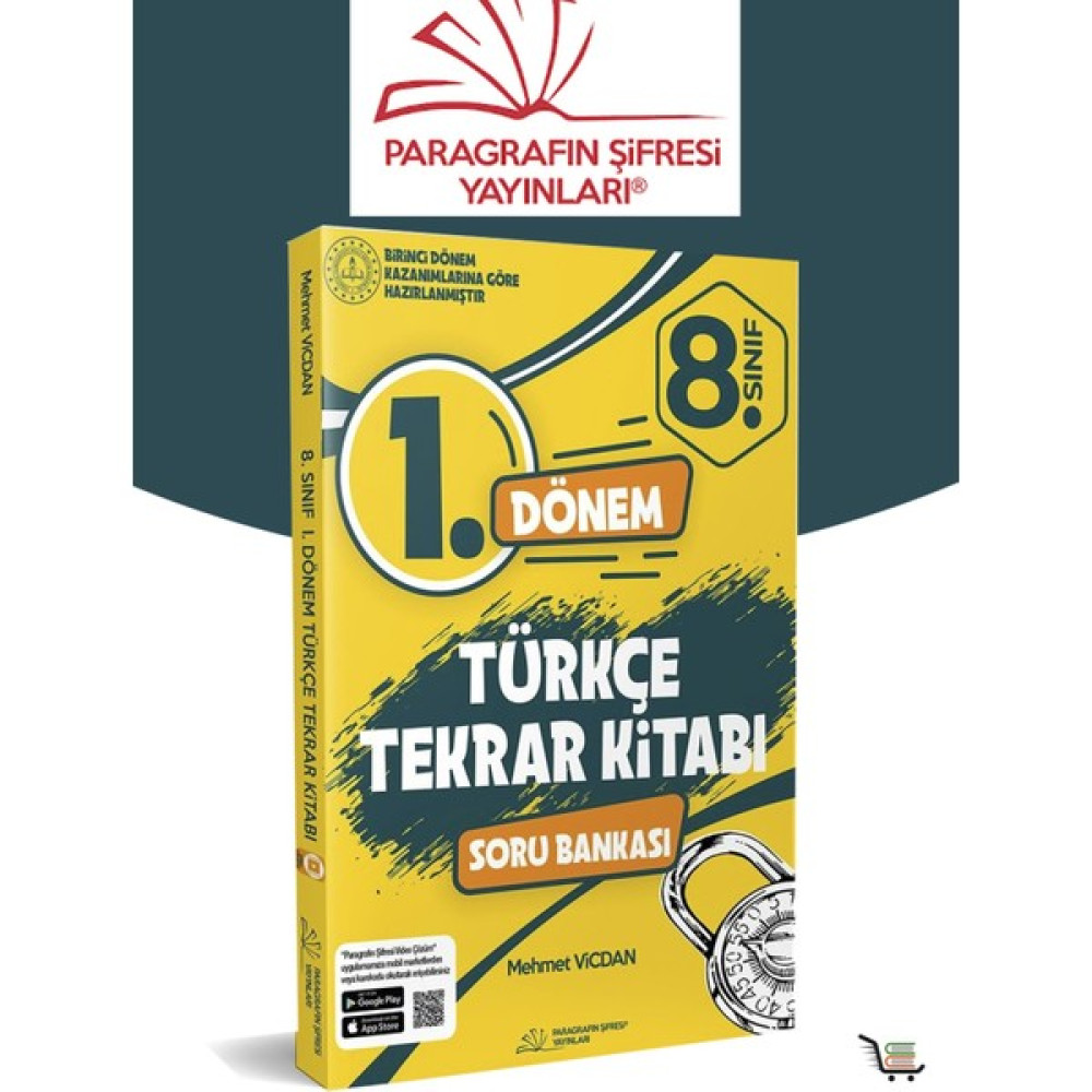 Paragrafın Şifresi Yayınları Paragrafın Şifresi 8. Sınıf 1.dönem Türkçe Tekrar Kitabı Temel Yeterlilik Testi (TYT) Fiyatı