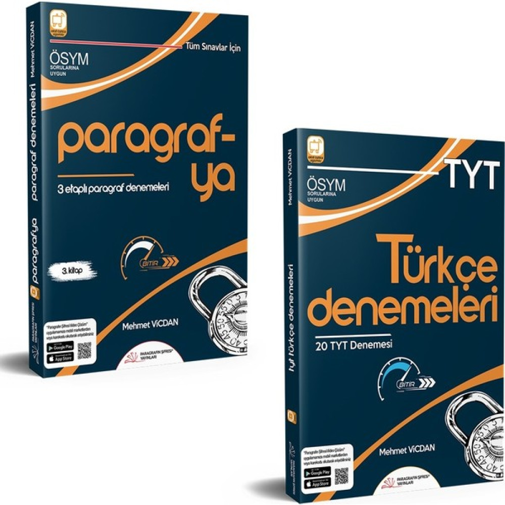 Paragrafın Şifresi Yayınları Paragrafın Şifresi TYT AYT Türkçe + Paragraf Deneme Seti 2023 Temel Yeterlilik Testi (TYT) Fiyatı