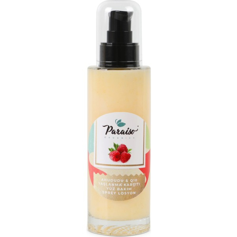 Paraiso Organics Ahududu & Q10 Kırışık Karşıtı Sprey Losyon Anti-Aging / Yaşlanma Karşıtı Fiyatı