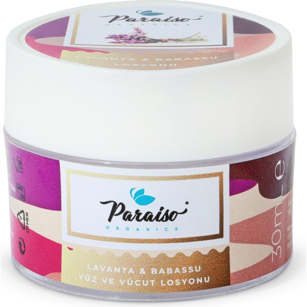 Paraiso Organics Lavanta & Babassu Alerjik Ciltler Için Yüz ve Vücut Losyonu - 30 ml Nemlendiriciler Fiyatı