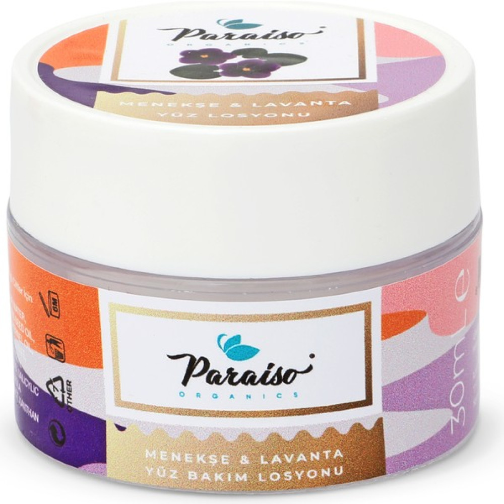 Paraiso Organics Menekşe & Lavanta Karma ve Yağlı Ciltler Yüz Losyonu - gramaj Nemlendiriciler Fiyatı