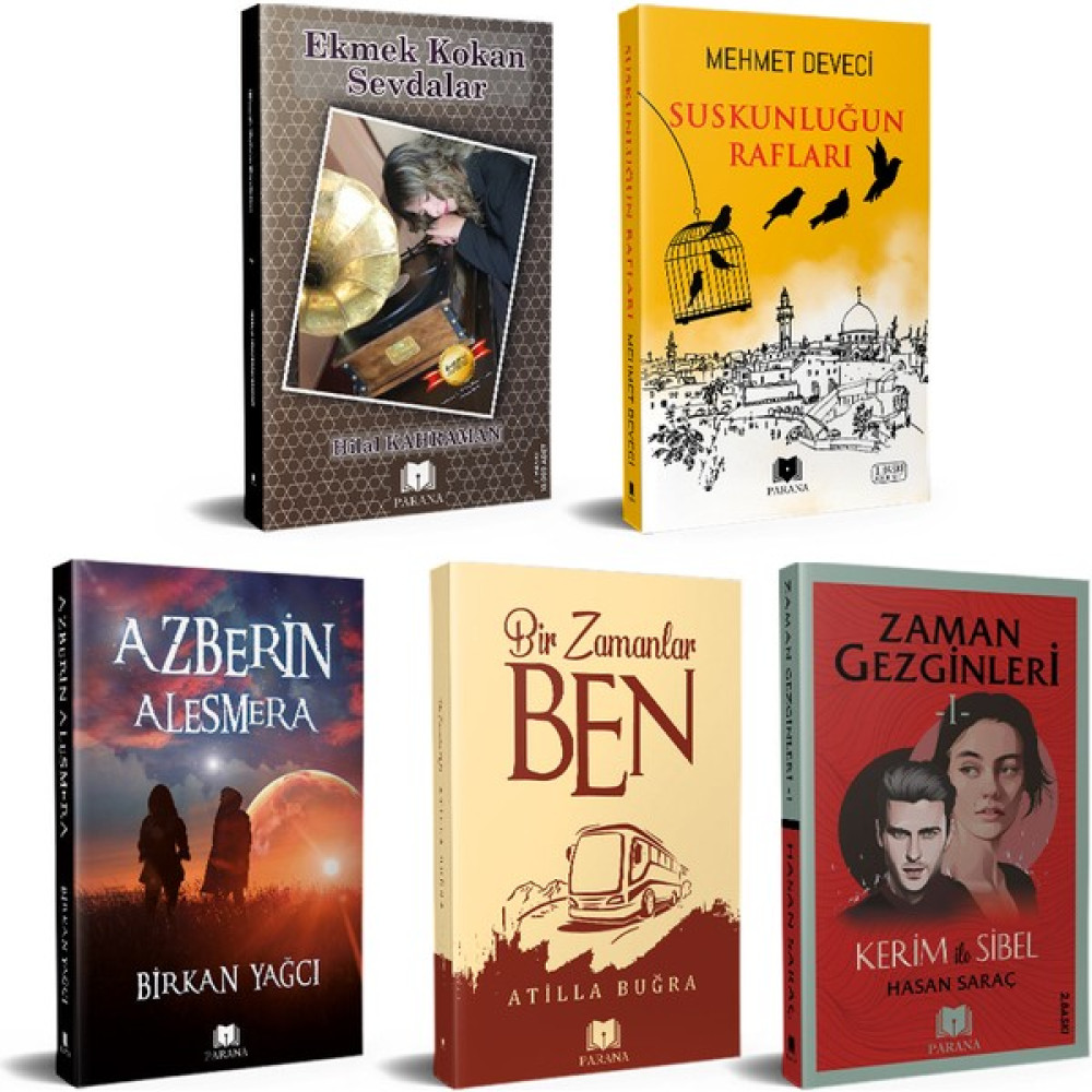 Parana Yayınları Ödüllü Roman Seti 5 Kitap Edebiyat Fiyatı