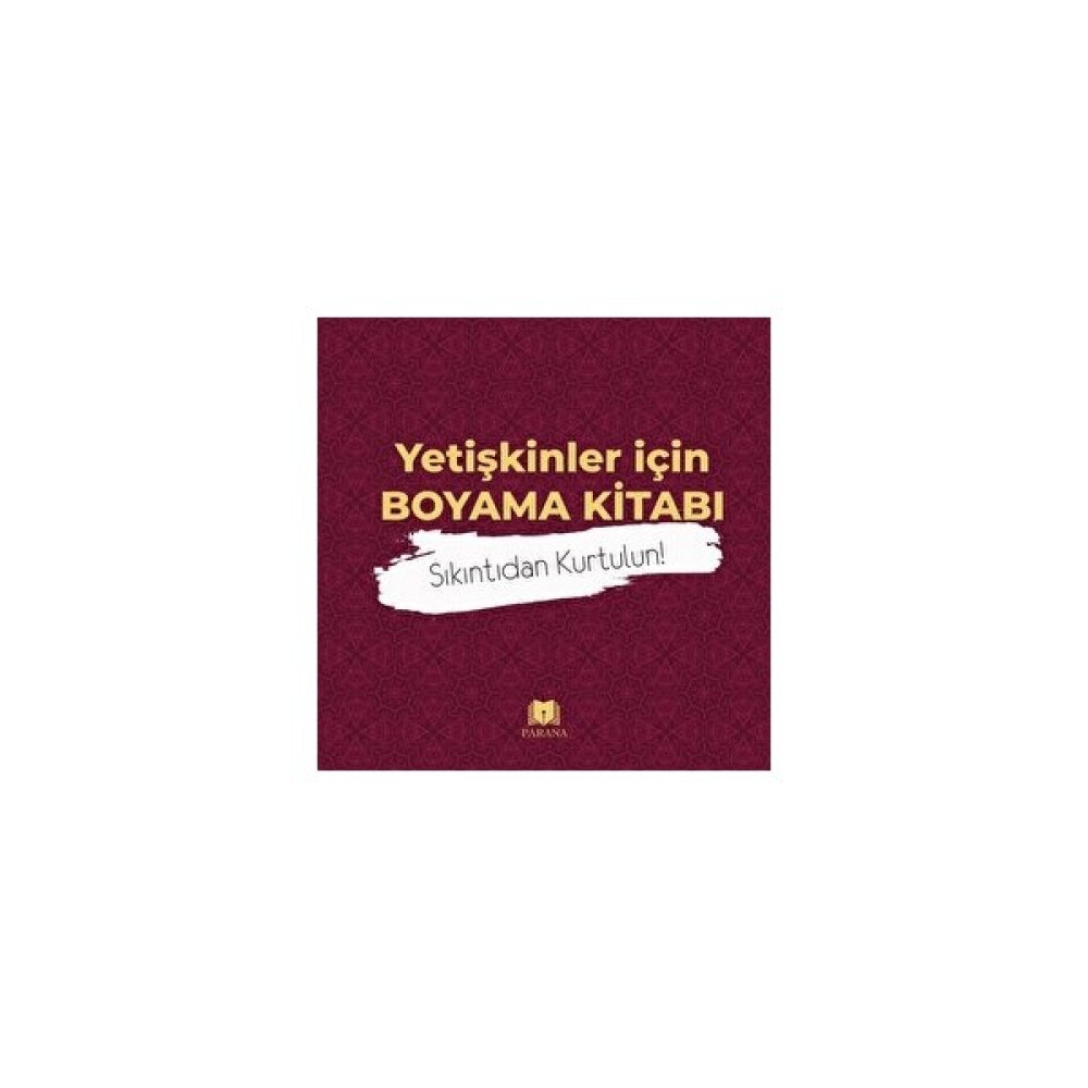 Parana Yayınları Yetişkinler Için Boyama Kitabı-Mandala Sanat Mimari Kitapları Fiyatı