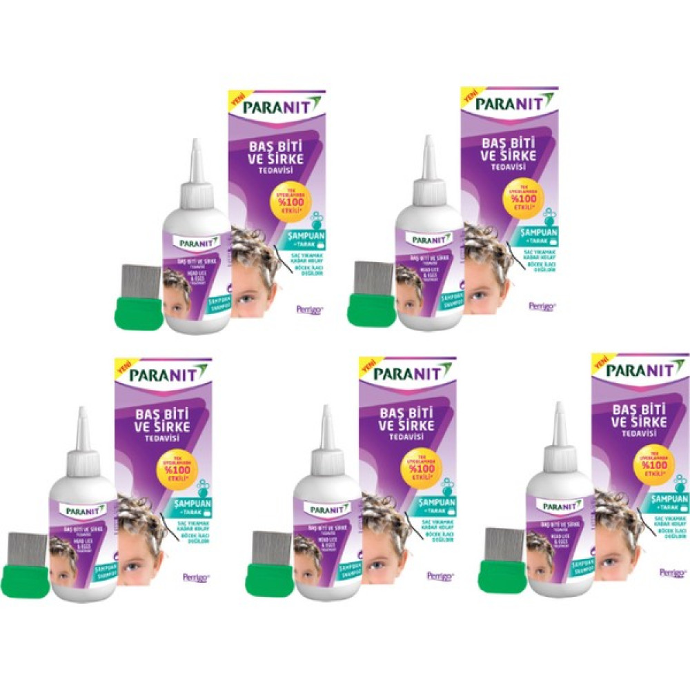 Paranit 100 ml Şampuan X5 Şampuan ve Saç Kremi Fiyatı
