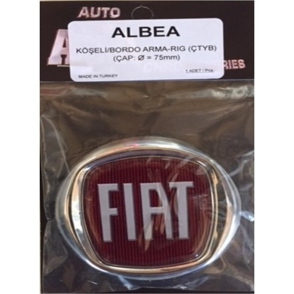 Parçafix Parcafix Bagaj Arma Bordo Köşeli Linea (75MM.) Albea Yapışkanlı 51816952-CK Oto Dış Aksesuar & Yedek Parça Fiyatı