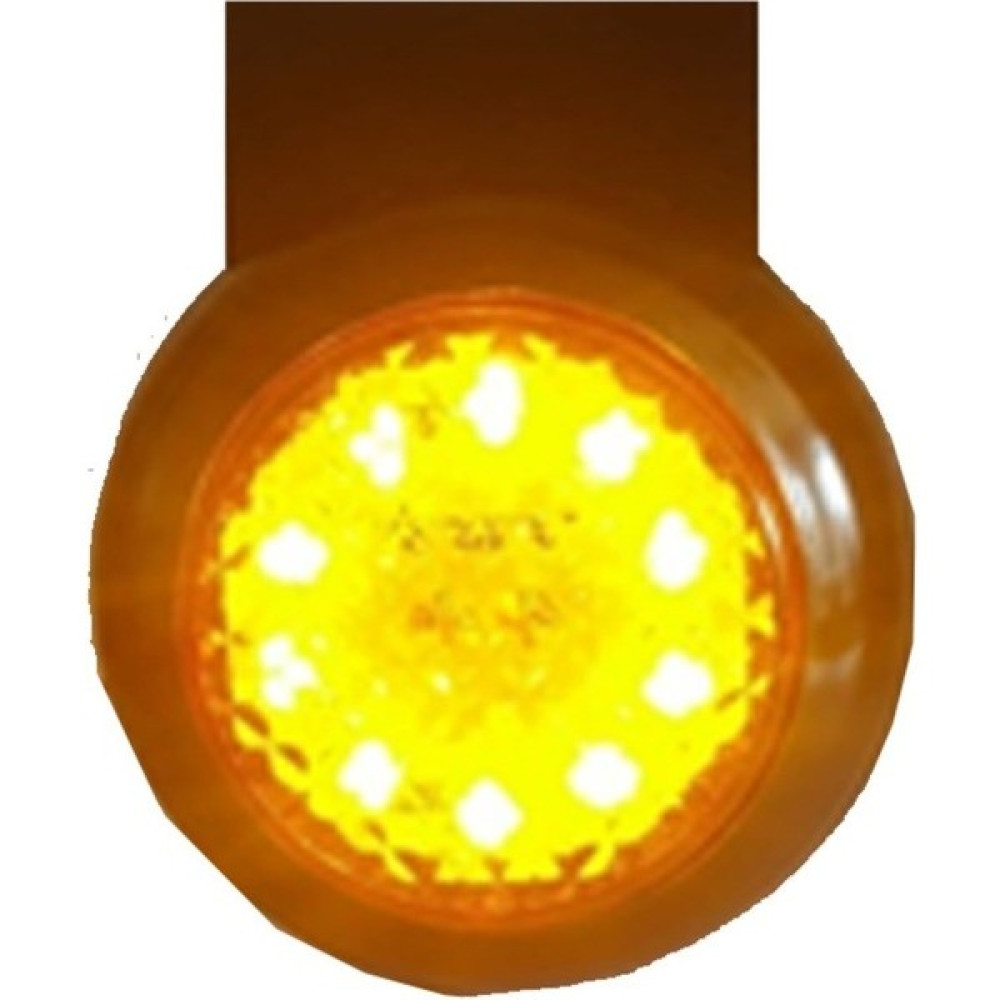 Parçafix Yuvarlak Sallama Lamba Petekli Cam 10 Ledli 24V Sari 504632512 Oto Boyaları Fiyatı