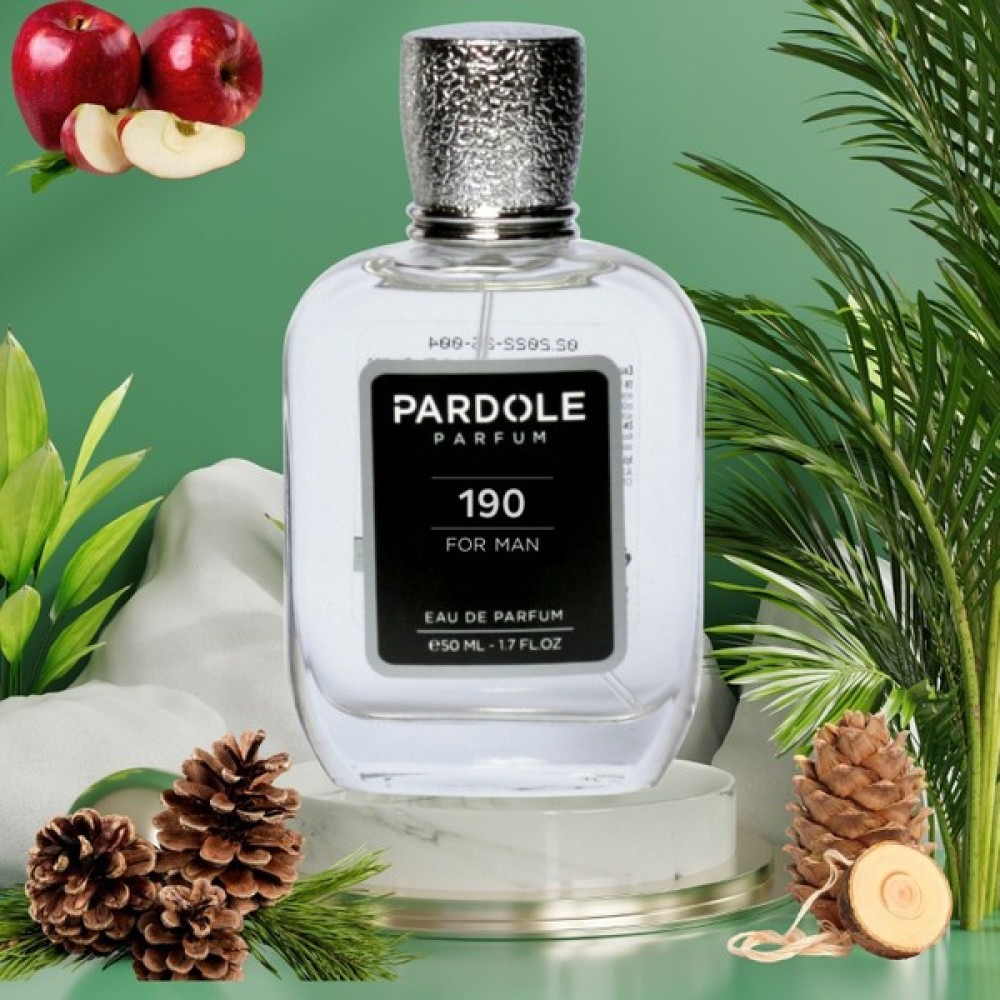 Pardole E-190 EDP Oryantal Erkek Parfümü Elma Paçuli Çam Vetiver - Tek Ebat - 50 ml Erkek Parfümleri Fiyatı