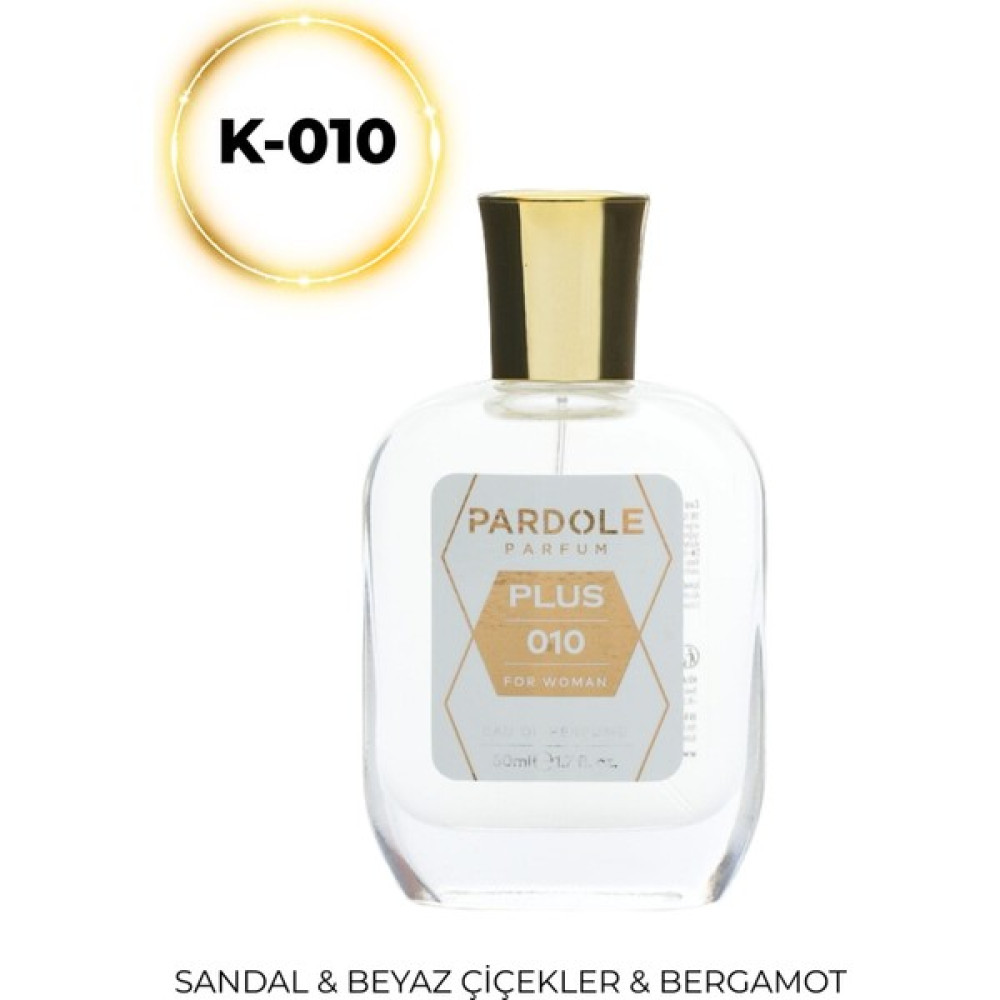 Pardole K-010 Aromatik Favoris Parfum - 50 Ml - Sandal Ağacı, Beyaz Çiçekler, Bergamot Kadın Parfümleri Fiyatı