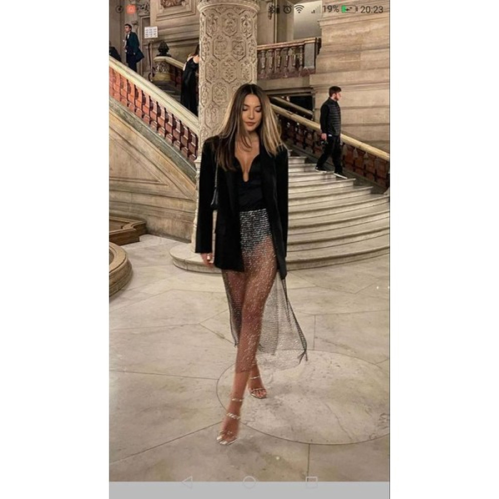 Pareoss Kristal Taşlı Uzun Etek Etek Fiyatı
