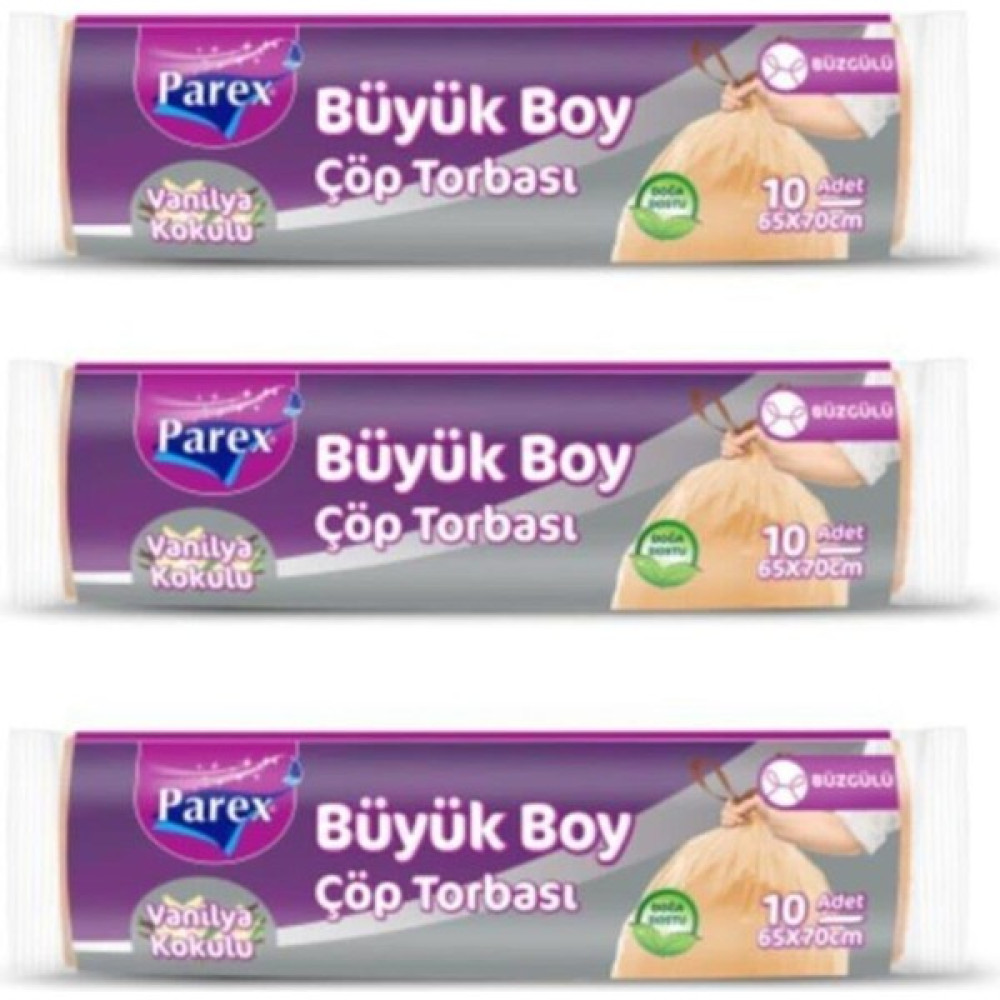 Parex 3lü Büzgülü Vanilya Kokulu Çöp Torbası Büyük Oto Boyaları Fiyatı