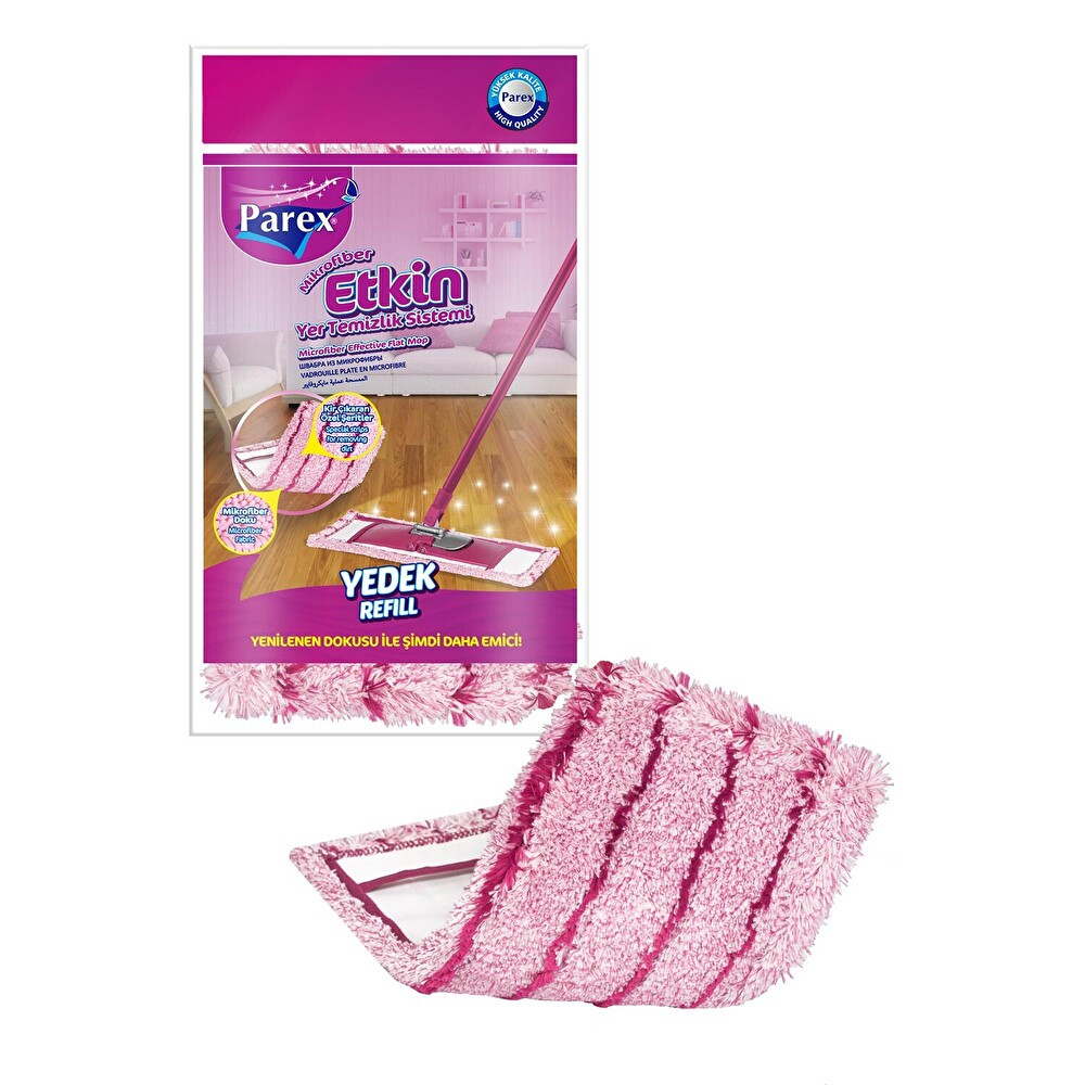 Parex Mikrofiber Etkin Yer Temizlik Sistemi Yedek Parlatıcı ve Temizleyiciler Fiyatı