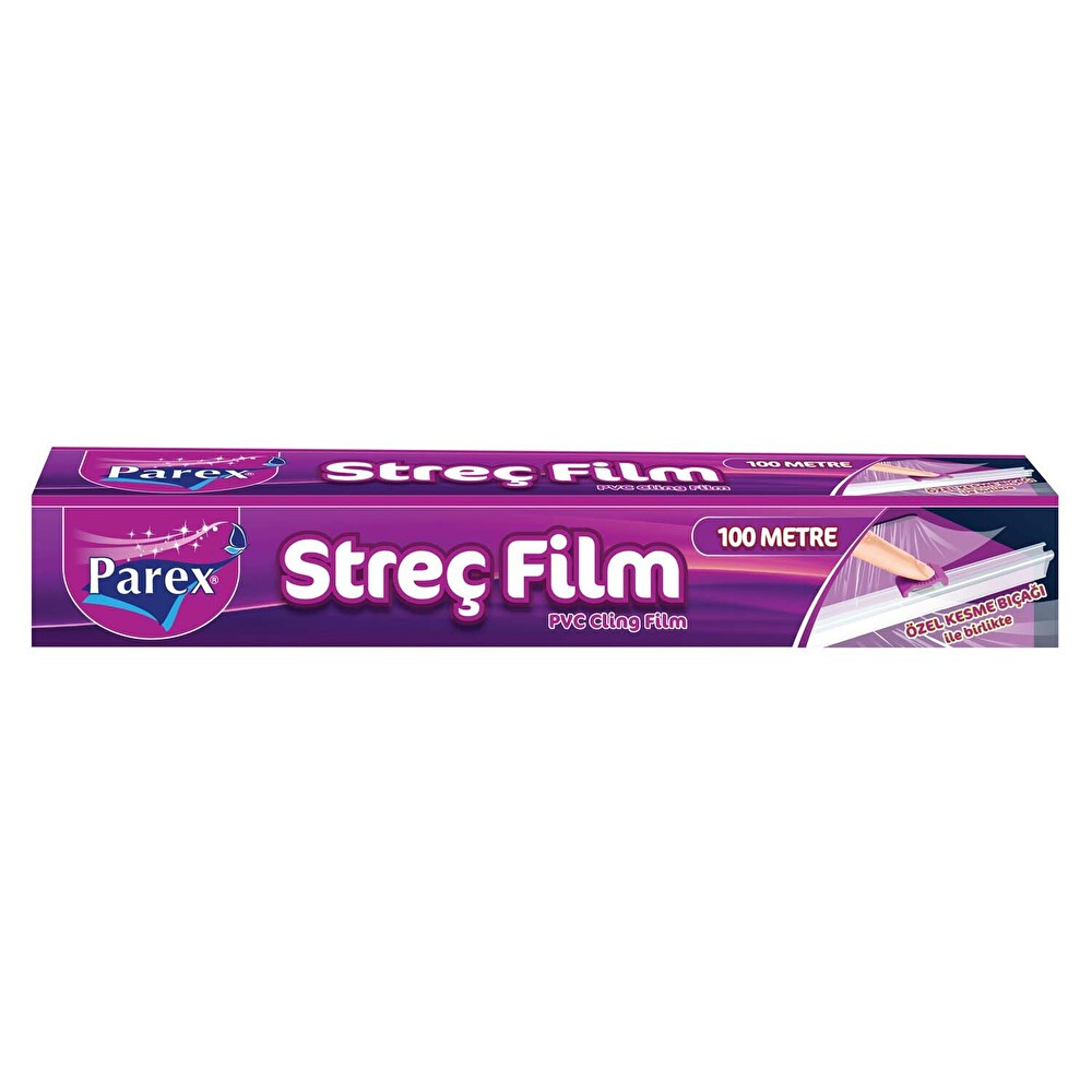 Parex Streç Film 100 M Kesme Bıçaklı Streç Film Fiyatı