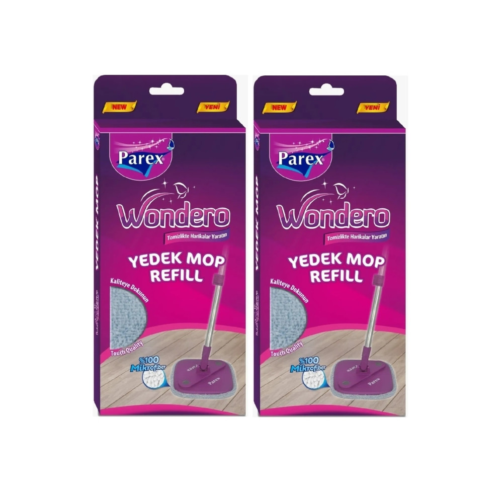 Parex Wondero Yedek Paspas Mop X 2 Adet Deterjan ve Temizlik Ürünleri Fiyatı